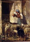 unknow artist Sheep 175 oil painting picture wholesale